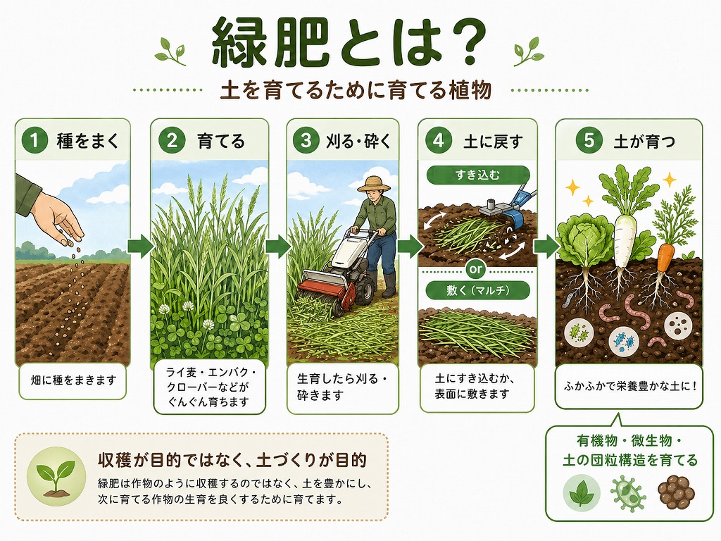 緑肥とはの説明